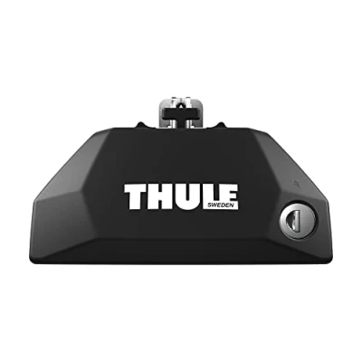 Imagen de Thule Evo Flush Rail (4UDS) V2020, Soporte de sencilla instalación para barras techo Evo, vehículos con railing integrado, Multicolor, Única