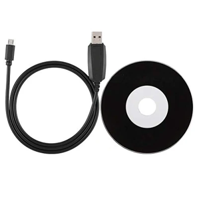 Imagen de Cable de programación USB para Baofeng, Walkie Talkie con CD Controlador Baofeng BF T1 9100 Radios