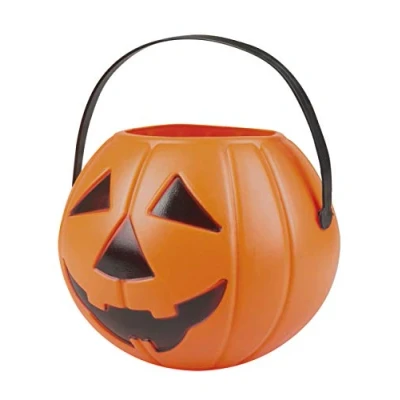 Imagen de Boland 23902 Cesta de calabaza Halloween «Trick or Treating», color naranja, 14x16 cm (Ciao Srl 23902)