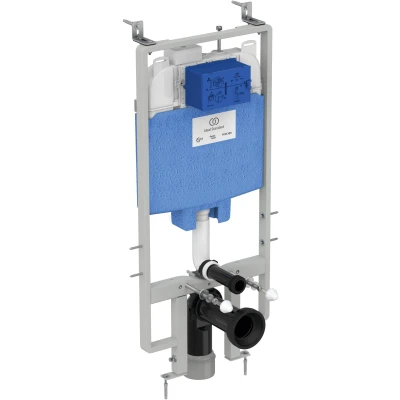 Imagen de Ideal Standard Prosys 120 Soporte para inodoro suspendido universal con neumático certificado NF R009667