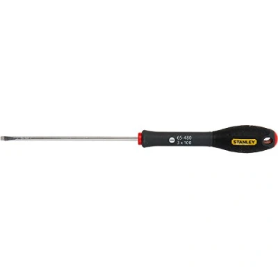 Imagen de STANLEY 1 65 480 Destornillador plano FatMax mecanico 3 x 100 mm