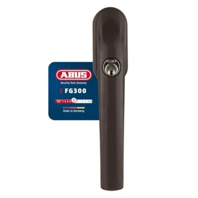 Imagen de Abus FG 300 Mango de ventana (con cierre AL0145), color marrón
