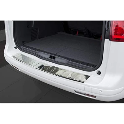 Imagen de Avisa Protector del Parachoques Trasero Inoxidable Compatible con Peugeot 5008 2009 2016 &#039;Ribs&#039;