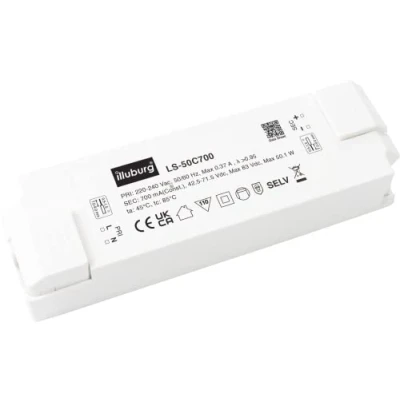 Imagen de Transformador LED 700mA Corriente Constante 30W 50W Sin Parpadeo Alimentador Fuente de Alimentación
