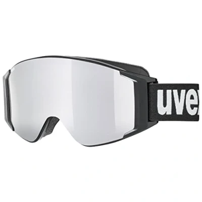 Imagen de uvex g.gl 3000 TOP, gafas de esquí unisex, polarizadas, con lente intercambiable, black/silver brown, one size