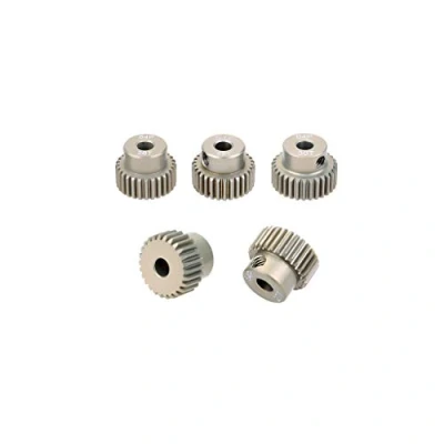 Imagen de DollaTek 5PCS 26T 27T 28T 29T 30T Conjunto de Engranaje Motor piñón para 1/10 RC sin escobillas Cepillado automóvil