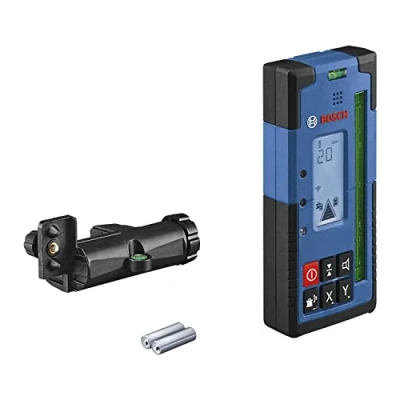 Imagen de Bosch Professional receptor láser LR 65 G (soporte de RB 60, 2 baterías AA, alcance: hasta un radio 325 m, perfecto para el giratorio GRL 650 CHVG)