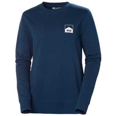 Imagen de Helly Hansen Womens W Nord Graphic Sweatshirt, Océano, M