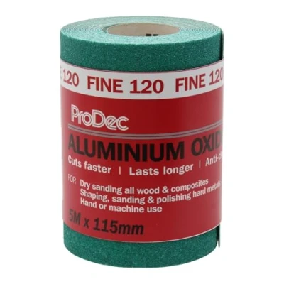 Imagen de Best Price Square Sand Paper, Aluminium Oxide, 5M, 120G PAALV120 by PRODEC