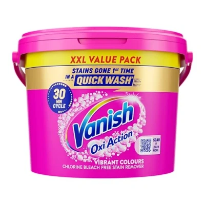 Imagen de Vanish Oxi Action Quitamanchas de tela en polvo (2,4 kg)