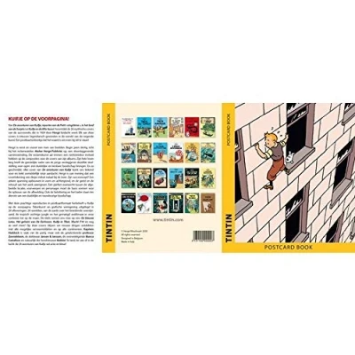 Imagen de Set de 24 Postales las portadas los álbumes Tintín 31311 (10x15cm)