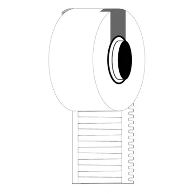 Imagen de M710 Brady M6 30x4.2 7596 WT etiquetas de vinilo blancas 30 mm x 4,20