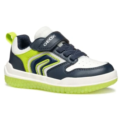 Imagen de Geox Light UP Buzzerlight BOY Zapatillas para niños, Talla: 33, Navy/lime Zapatos