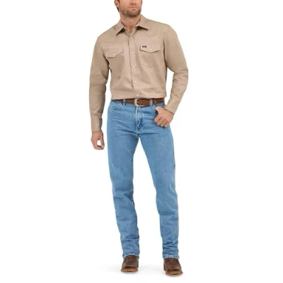 Imagen de Wrangler Camisa para Hombre, Azul Selva negra verde, 3X Large