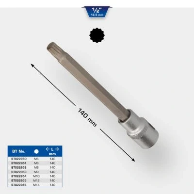 Imagen de KS TOOLS BT022954 Piezas insertables de llave cubo M10 dentado exterior