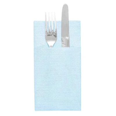 Imagen de García de Pou 50 unidades Servilletas Canguro &#039;Like Linen&#039; 70 G/M2 40X40 Cm Turquesa Spunlace