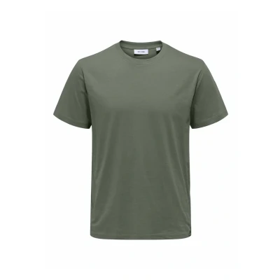 Imagen de Only &amp; Sons Camiseta básica, Hombre, Talla: Small, Castor gray