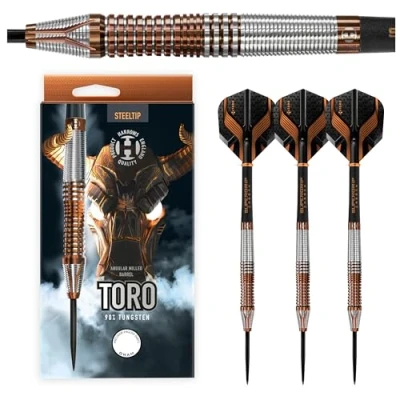 Imagen de Dardos Harrows Toro 90% Tungsten Punta de Acero 22 g