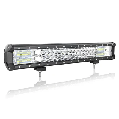 Imagen de AUXTINGS 20 Pulgadas 288W LED Barra de Luces Triple Fila 7D Punto inundación Spot Combo Beam Trabajo Buceo para Off Road ATV AWD SUV 4WD 4x4 Recogida