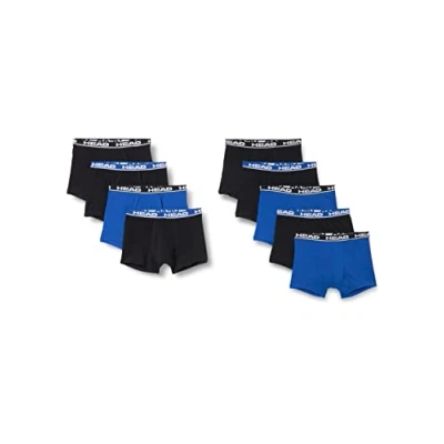 Imagen de Head Boxer, Negro/Azul, S (Pack de 9) para Hombre