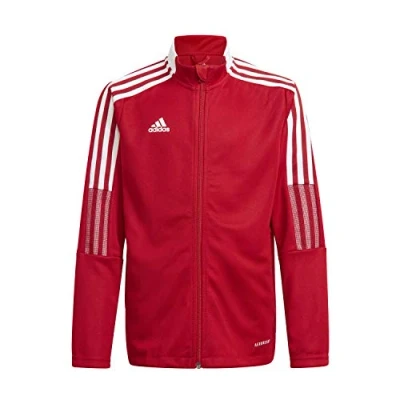Imagen de adidas Performance IRO 21 Track TOP Chaqueta de entrenamiento para niños, Talla: 152, Red
