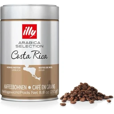 Imagen de Illy Cafe en Grano Arabica Selection COSTA RICA Sabor Armonioso con Notas de Miel 250 Gramos