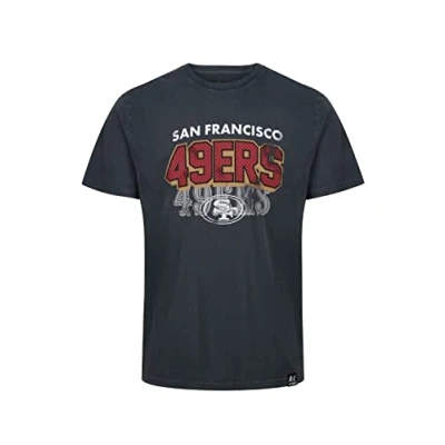 Imagen de Recovered San Francisco 49ers Black NFL Galore Washed T Shirt