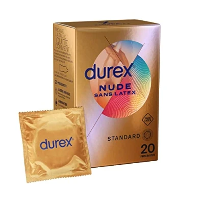 Imagen de Durex Preservativos sin látex Sensación de piel contra 20 piezas