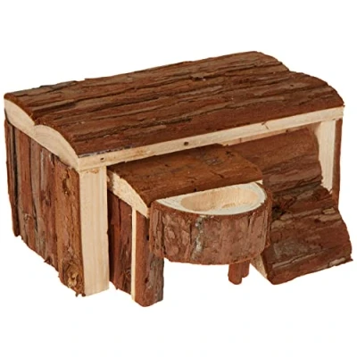Imagen de Trixie Casita Luka Natural Living, 14 x 7 cm, Pequeños Mamíferos