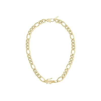 Imagen de Lacoste Crocodile Unisex Collar goldcoloured, Talla: One Size, Gold coloured