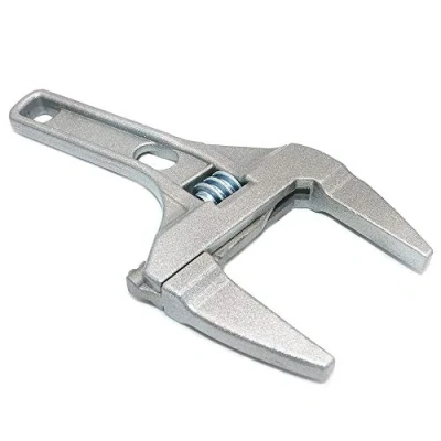 Imagen de NUZAMAS llave ajustable de mandíbula extra ancha abierta 6 mm a 65 mm, fontanería ajustable, herramienta apertura grande multifuncional, 8 pulgadas