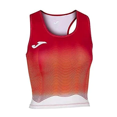 Imagen de Joma Elite VII Top Running, Niñas, Rojo Blanco Amarillo, 2XS