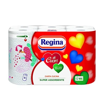 Imagen de Papel Cocina Reina de Corazones 6R