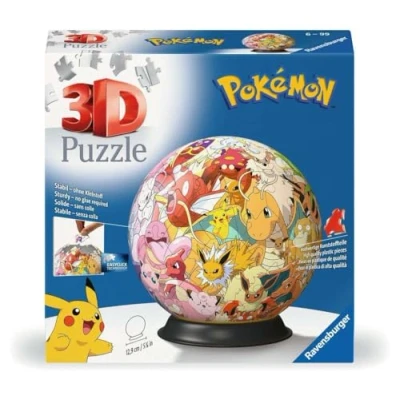 Imagen de Ravensburger Puzzle Pokémon 3D Ball 72 Piezas