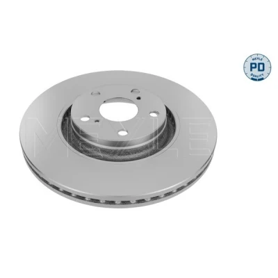 Imagen de MEYLE 30 15 521 0124/PD Disco de freno Eje delantero 320 26 5 114,3 ventilado revestido láminas zinc PD Quality TOYOTA: Verso