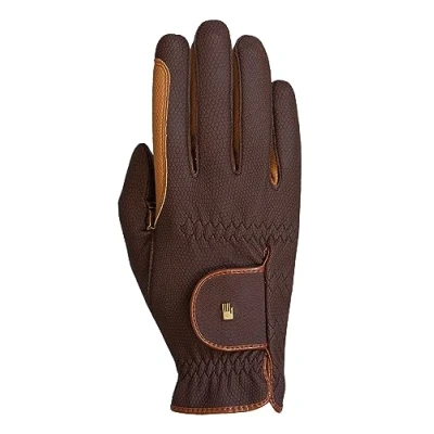 Imagen de Roeckl Guantes de esquí para hombre, color Mokka/Caramell