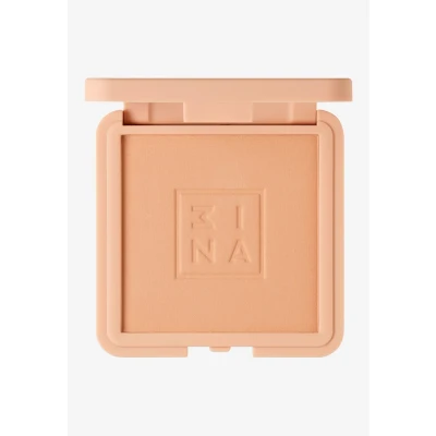 Imagen de 3INA MAKEUP The Compact Powder 613 Nude Polvos compactos de textura ligera que unifica el tono piel Acabado natural y sedoso Cobertura uniforme Vegan Cruelty Free