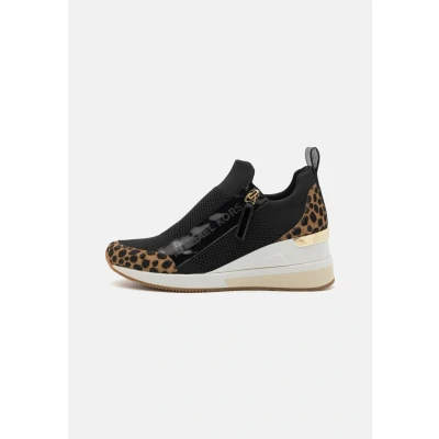 Imagen de Michael Kors Willis Wedge Trainer Zapatillas husk/multicoloured, Mujer, Talla: 41, Husk/multi coloured Zapatos