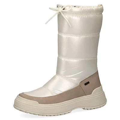Imagen de CAPRICE 9 26421 41, Bota a la altura de pantorrilla para Mujer, Marfil (Pearl Comb), 36 EU