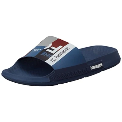 Imagen de Havaianas Slide Print, Slides, para Unisex adulto, Azul Índigo, 37/38 EU