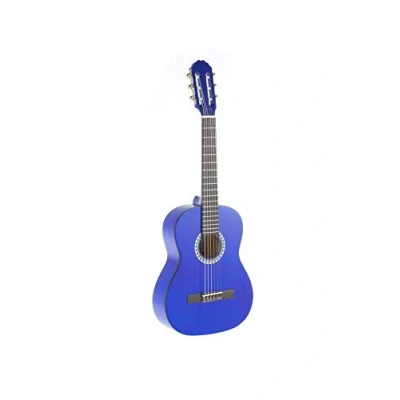 Imagen de Gewapure Guitarra Clásica Basic 1/2 Azul Transparente