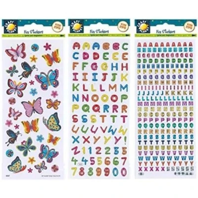 Imagen de Craft Planet CPT 6561010 Pegatinas divertidas (diseño de estrellas, multicolor