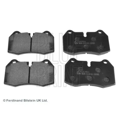 Imagen de BLUE PRINT ADN142124 Juego de pastillas freno Eje delantero preparado para indicador desgaste NISSAN: 350Z Coupé, Roadster