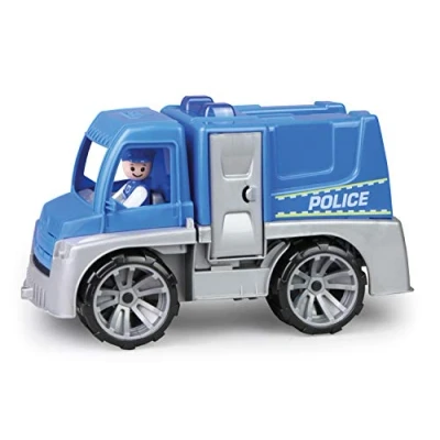 Imagen de Lena TRUXX 04455 vehículo De juguete Vehículos (Negro, Azul, Gris, Camión, plástico, Police, Interior / exterior, 2 año(s))