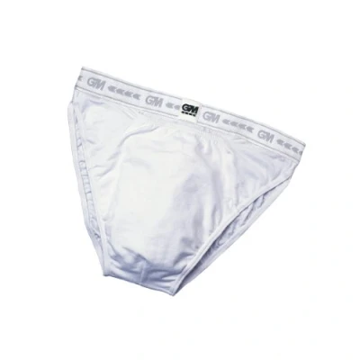 Imagen de Gunn &amp; Moore GM Cricket Box Brief, Special Blend Stretch Cotton With Elastic Waist For Comfort Fit, Integral Pouch Abdominal Guard, Size XXL, Suitable 39 40&quot;