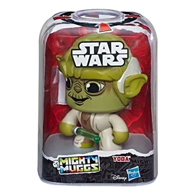 Imagen de Star Wars Mighty Muggs Figura Coleccionable, Yoda, Multicolor (Hasbro E2179EU4) , color/modelo surtido