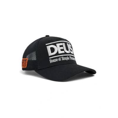 Imagen de Gorra Deus Ex Machina Podium Trucker Negra UNICA
