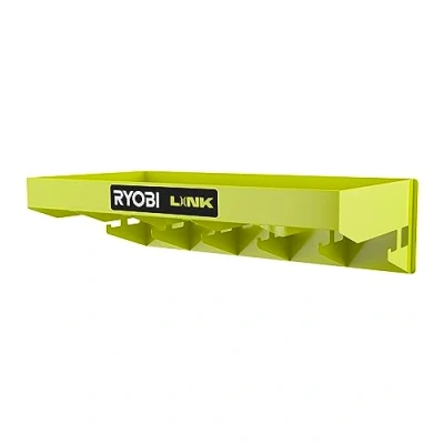 Imagen de RYOBI Syteme LINK RSLW402 Estante colgante para herramientas, 6 ganchos, color verde y gris