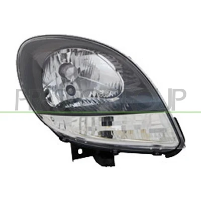 Imagen de PRASCO RN9174833 Faros derecha H4 transparente para circulación por la sin electromotor servomotor reg. alcance luces