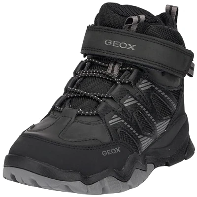 Imagen de Geox J MONTRACK BOY B ABX, Zapatillas para Niños, BLACK, 34 EU